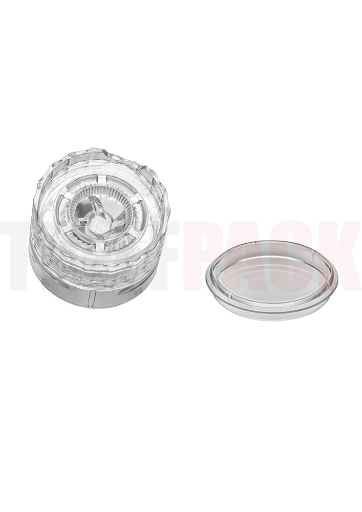 Gewürzmühle Easy-Open verstellbar für Gewürzglas 50 ml
